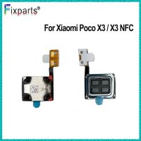 ทดสอบเต็มรูปแบบใหม่สําหรับ Xiaomi Poco X3 NFC หูฟัง หูฟัง ตัวรับ ตัวรับ สายดิ้นสําหรับ Poco X3 Ear Speaker Flex Cable