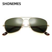 【hot】 ShoneMes Sunglasses Men Designer Driving Shades Metal Frame Glasses for Male Female ！