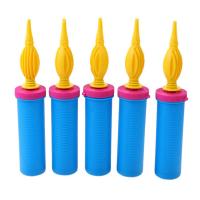 5Pcs Portable Manual Balloon Pump Two-Way Manual Inflator For Birthday Party Wedding Decoration Balloon Accessories Balloon Pump Inflataor