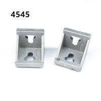 10pcs 4545 Brackets Corner fitting angle aluminum 45x45 L Connector bracket fastener for 4545 Industrial Aluminum Profiles Hand Tool Parts Accessories