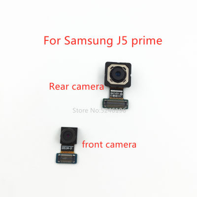 1ชิ้น Kembali Kamera Belakang Utama Modul Kamera Depan สายเคเบิลงอได้ Samsung Galaxy J5 Prime J5prime 2016 G570 G570F Penggantian Asal