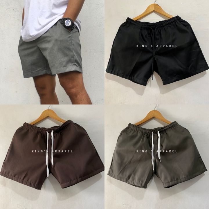 Chino Shorts For Men 15 Inches Above The Knee 3 Pockets Non-Stretchable  Summer Shorts Comfortable And Breathable Sports And Leisure Loose And Good  Match | Lazada Ph