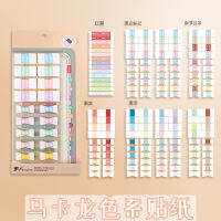 155IndexPack Two Color Sticky Notes Index Memo Pad Bookmarks Cute Scheduler Paper Stickers Kids Students Stationery