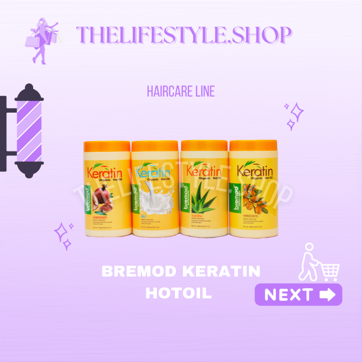 Bremod Keratin Organic Hot Oil Hotoil 1000ml from