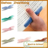 Behoo 1PC Multi-Function Resin Page Spreader Thumb Book Holder Bookmark Reading Helper