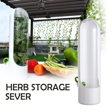 2PCS Refrigerator Fruit Vegetable Crisper Vanilla Fresh Herb