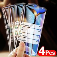 ♟ 4PCS Tempered Glass For Huawei P30 P40 P50 Pro P30 P40 Lite Screen Protector For Huawei P Smart 2021 2020 Mate 30 20 Lite Glass