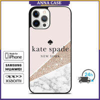 KateSpade 35 เคสโทรศัพท์สำหรับ iPhone 14 Pro Max / iPhone 13 Pro Max / iPhone 12 Pro Max / XS Max / Samsung Galaxy Note 10 Plus / S22 Ultra / S21 Plus ฝาครอบเคสป้องกันการตก