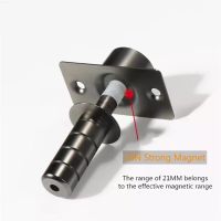 【LZ】 Invisible Strong Magnetic Door Stops Heavy Duty Door Holder Stopper Catch Hidden Stainless Steel Door Stop Hardware