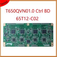 T650QVN01.0 Ctrl BD 65T12-C02 55นิ้วทีวี T Con บอร์ดแสดงผลอุปกรณ์ทดสอบแผ่นการ์ด Tcon เดิม T-CON