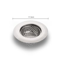 Stainless Steel Sink Strainer Filter Water Stopper Floor Drain Hair Catcher Stopper Bathtub Plug Bathroom Accessories