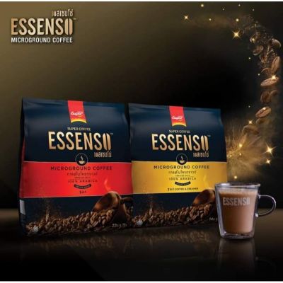 กาแฟ 3 in 1 ลอร์ เอสเซนโซ่ กาแฟไมโครกราวด์ ขนาด 25 ซอง LOR ESSENSO Microgroud Coffee ที่มาพร้อมความหอม รสชาติกลมกล่อมนุ่มลิ้น กาแฟสำเร็จรูป
