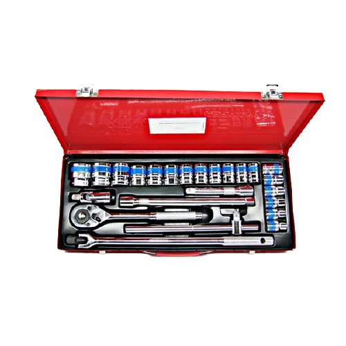 บล็อคชุด-euro-king-tools-ชุดบล็อก-24-ชิ้น-ขนาด-1-2-4หุน-ชุดเครื่องมือ-ประแจ-ลูกบล๊อก-ประแจบล็อค-cr-v-แท้-socket-set-24-pcs