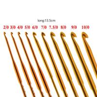 【YF】 10PCS Double Pointed Knitting Needles Crochet Hooks Weave Set Sweater Yarn Knit hook Tools 2/3/5/8mm