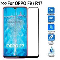 Oppo F9/R17 กระจกนิรภัย 5D กาวเต็มจอ ติดง่ายมาก