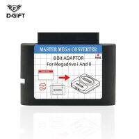 ตัวแปลง8Bit Master 16Bit อะแดปเตอร์ไดรฟ์ Mage Drive สำหรับ SEGA Mage Drive I/ II 1St/2Nd Generation เครื่องคอนโซลวิดีโอเกม