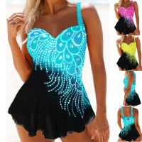 卐卐 Tankini Swimsuits Tummy Control Tankini Two Piece Suits Women - Womens Print - Aliexpress