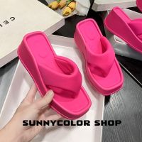 ✚✻⊙ Yhdc SUNNYCOLOR รองเท้าแตะ ขนาดใหญ่ แฟชั่นสําหรับผู้หญิง ไซซ์ 35-43 B28G0KX