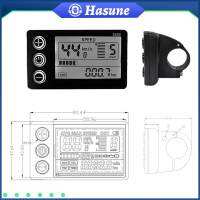 แผงหน้าจอ LCD S866แบบดั้งเดิมแผงหน้าปัด ABS ที่มีประโยชน์สำหรับสกู๊ตเตอร์จักรยานไฟฟ้า