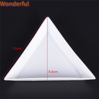 ?【Lowest price】Wonderful 10pcs equilateral แผ่นสามเหลี่ยมสำหรับเครื่องประดับลูกปัดเก็บพลาสติกสิ่งแวดล้อม