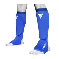 Cotton Boxing Shin Guards MMA Instep Ankle Protector Foot Protection TKD Kickboxing Pad Muaythai Training Leg Support Protectors