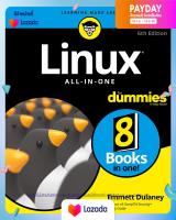 (ใหม่)พร้อมส่ง Linux All-In-One for Dummies (6th) [Paperback]