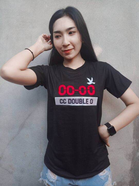 เสื้อยืดแขนสั้น-cc-oo-งานปัก-งานป้าย-ผ้าcotton100-ชาย-หญิง-s-m-l-xl-no-37