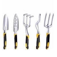 HORI 5Pcs เครื่องมือทำสวนพลั่วมือชั้นวางของ Weeder เครื่องมือเครื่องมือทำสวน