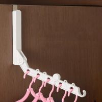 【YF】 Travel Clothes Hanger Portable Multifunctional Hook behind the Door Drying Rack Home Tool