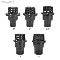 ▼❀□ 1.5/2/2.5/3/4 inch Pipe Ball Valve Water Pump Foot Valve Black PVC Low Pressure Flat Check Valve for Fluid Machine