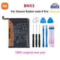 Xiao mi 100% Orginal BN53 5020mAh Battery For  Xiaomi Redmi note 9 Pro Phone  Batteries+Tools Electrical Connectors