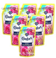 คอมฟอร์ท (Comfort) น้ำยาปรับผ้านุ่ม น้ำเดียว ขนาด 540 มล. สีชมพู ( แพ็ค 6 ถุง)