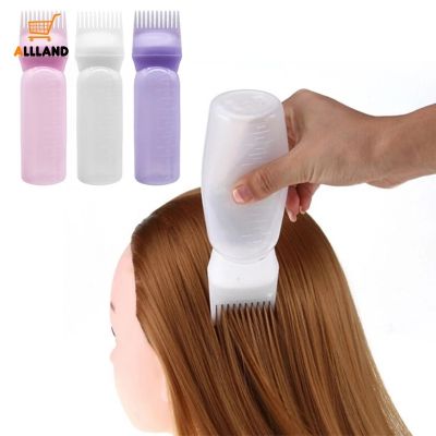 6oz Empty Hair Dye Bottle with Applicator Brush/ Hair Coloring Styling Salon Beauty Tool