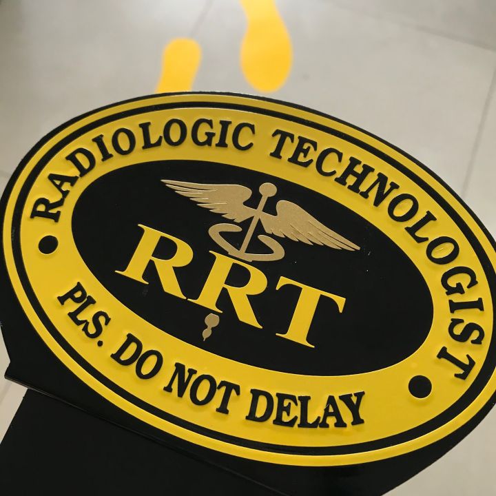 Radiologic Technologist Rrt Car Bagde Profession Emblem Accessories