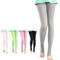 【CW】 Elastic Stocking Anti UV Foot Socks Silk Panty Hose Pants Outdoor Thin Leg