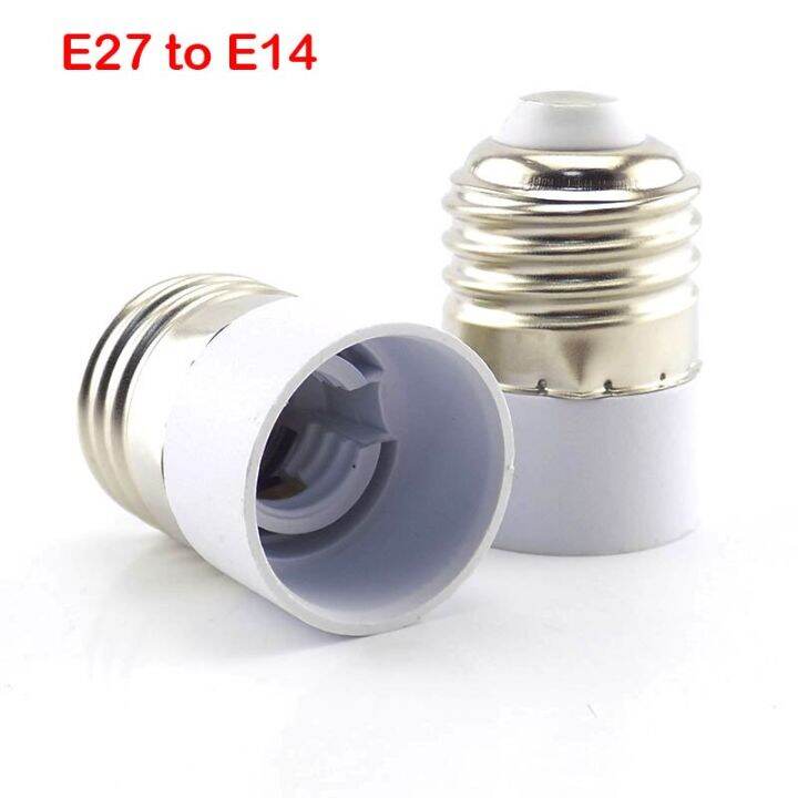 e27-e14มา-e12-gu10-b22แปลงปลั๊กไฟโคมไฟ-led-ตัวแปลงเต้ารับขั้วหลอดไฟที่ใส่อะแดปเตอร์ทนไฟคุณภาพหลอดไฟ