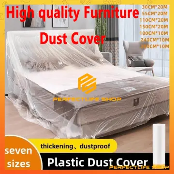 1PC Plastic Furniture Dust Cover,Waterproof Car Dusty Bed Sofa