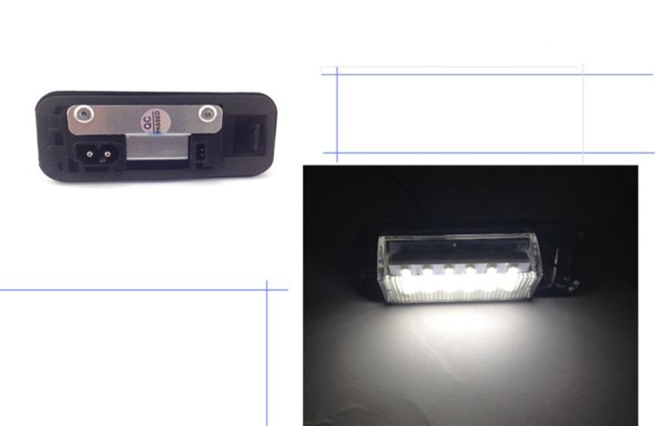 สำหรับ-bmw-e36-ไฟป้ายทะเบียน-led-18smd-สีขาว-12-โวลต์หลอดไฟสำหรับ-bmw-e36-318i-318is-318ti-325i-m3-92-98-laojie