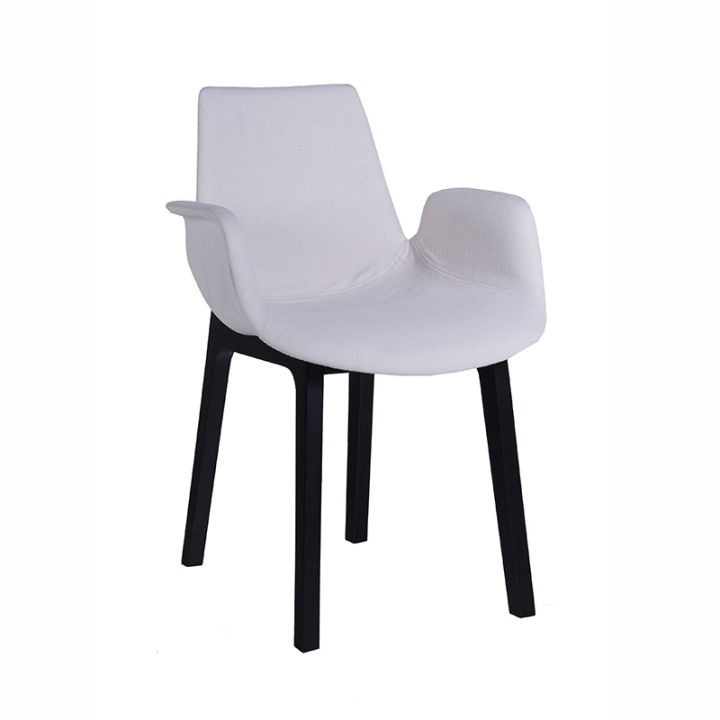 modernform-เก้าอี้-อาร์มแชร์-รุ่น-187-gwd-ขาสีดำ-หุ้มผ้าสีขาว