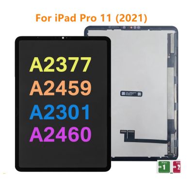 LCD สำหรับ IPad Pro 11 (2021) 3rd Generation A2377 A2459 A2301 A2460จอแสดงผล LCD หน้าจอสัมผัส Digitizer แผง