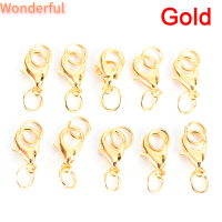 ?【Lowest price】Wonderful ตะขอก้ามปูอัลลอย20ชิ้น เซ็ตตะขอเครื่องประดับสร้อยข้อมือสร้อยคอแบบทำมือ