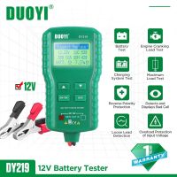 ZZOOI DUOYI DY219(A) 12V Digital Battery Tester Automotive AH 100-1000CCA Voltage Battery Analyzer Load Multifunction Diagnostic Tools