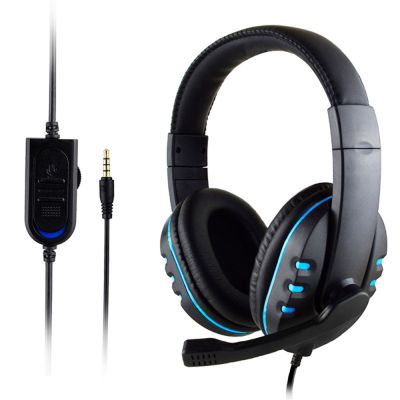 Cheap 3.5mm Wried Gaming Headset Music Stereo Surround Sound Headphone With Mic Volume Control For IPhone PS3 PS4 Xbox One 360