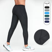 lulu leggings mens high elastic speed dry breathable sports running training pants 23502