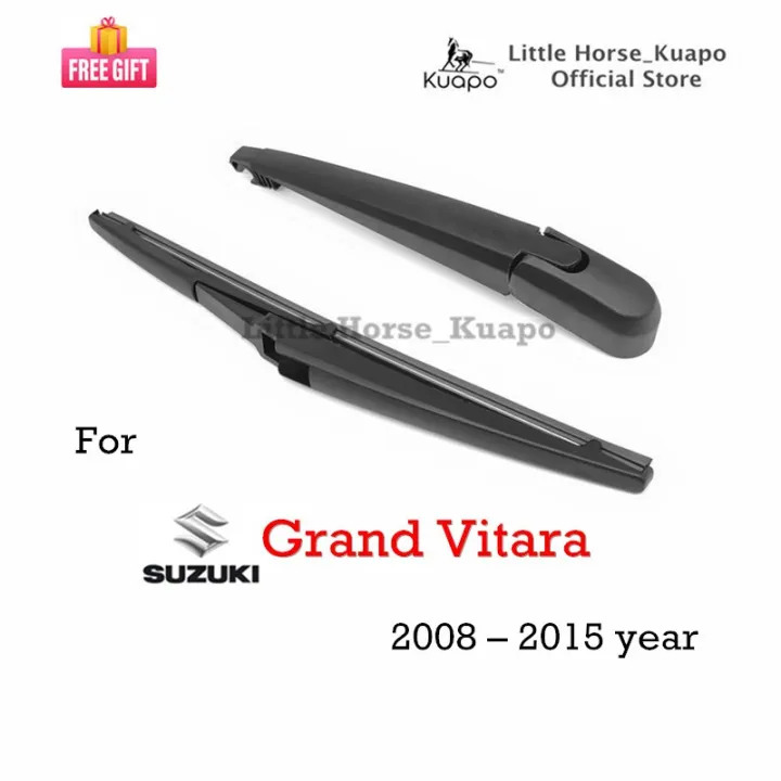 ZRSuzuki Grand Vitara Rear Wiper Assembly (Set/Arm/Blade/Nut Cover Cap) for 2008 to 2015 model