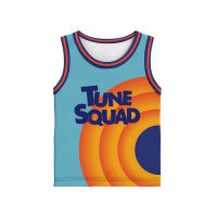 Customizable Space Jam 2 Basketball Jerseys For Kids Full Sublimation Cartoon Tune Squad Printed Sportwear Training Tracksuits