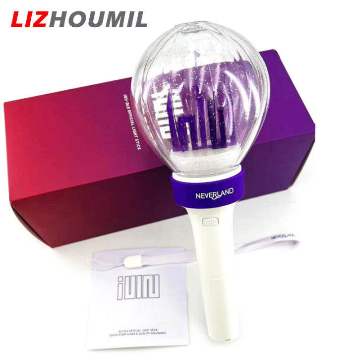 lizhoumil-แท่งไฟไฟปราสาทลายทางแฟนๆแท่งไฟเชียร์ไอดอลของเล่นหลอกไฟฟลูออเรสเซนต์คอนเสิร์ต