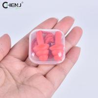 Portable Soft Comfortable Silicone Ear Plugs Sleep Earplugs Noise Reduction Swimming Reusable Earplugs With Rope