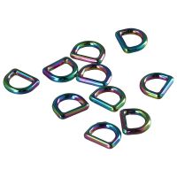 10pcs alloy D-ring Buckle 1 inch d ring 3*10*8mm color gold d rings 1 inch d ring Apron belt Belts