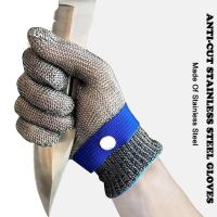 NMSafety Level 5 Cut Resistant Glove Stainless Steel Mesh Metal Wire Glove Durable Rustproof Reliable Cutting Glove